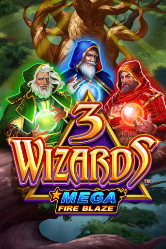 Демо игра Mega Fire Blaze: 3 Wizards играть онлайн | CasinoX бесплатно