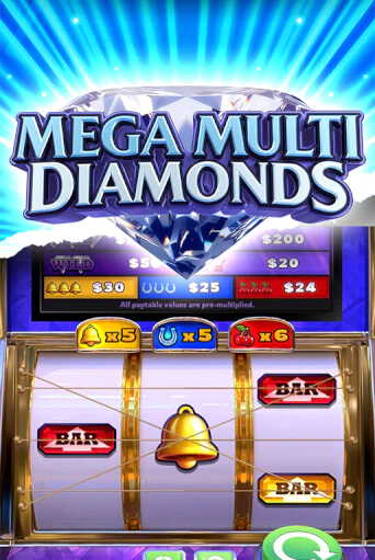 Демо игра Mega Multi Diamonds играть онлайн | CasinoX бесплатно